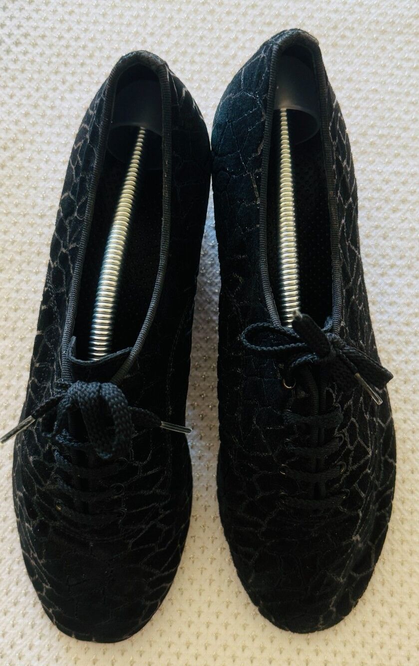 DANCE NATURALS Ballroom Shoe Cuban size 39 / 8 1/2 West Coast Swing Latin - Picture 2 of 6